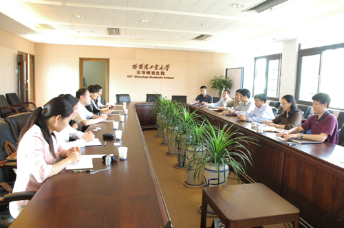 东南大学苏州研究院客人访问深圳研究生院