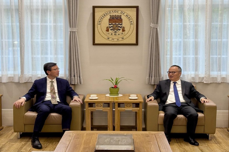 哈工大党委书记陈杰率团访问澳门