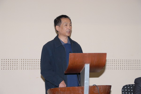 太极拳教练王树田讲话